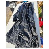 2X Global Identity Leather Trench Coat