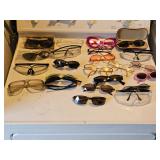 reading, sun, safety glasses