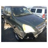 2002 HONDA CRV--5 SPEED