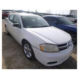 2013 DODGE AVENGER--REBUILT TITLE
