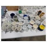 lot of mugs