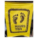 Hang Ten Vinyl Banner