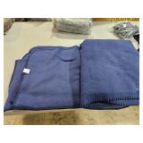 2 blankets - great for car, home, camping