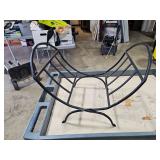 wood holder - for fireplace or camping