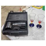 drink mixer & glasses