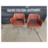 2 vintage office / dinning chairs