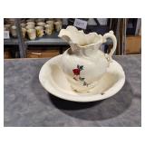 1977 vintage pitcher & bowl