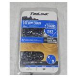 Pkg of  2 - 14" saw chains