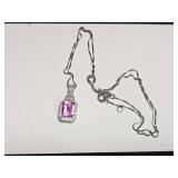 PINKTOPAZ NECKLACE