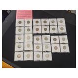 28 - collectible Buffalo, V, & Westward Nickels