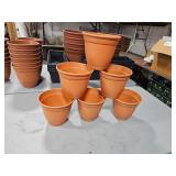 6 - 8" flower pots