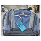 NEW BLUE sports or travel duffle bag