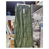 1 pair small green pants