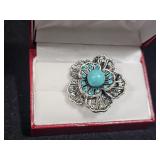 LARGE TURQUOISE ESTATE RING