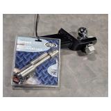 hitch insert, 2" ball & insert lock