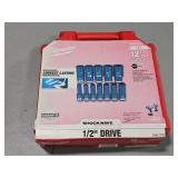 12 pc 1/2" Impact Socket Set