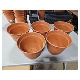 5 - 12" flower pots