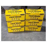 NEW 6 boxes of 50 face masks