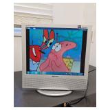 Samsung 17" Monitor / TV with cords