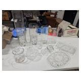 glass decor & serving ware
