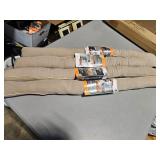 4 new 36" door draft stops