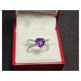 DESIGNER AMETHYST RING