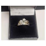 .925 DIAMOND WEDDING SET