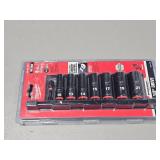 metric 3/8 impact socket set