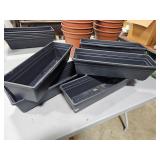 6 - 24" planter boxes