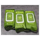 3 NEw packs of pet wipes
