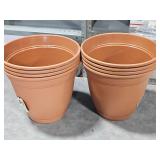8 NEW 12" flower pots