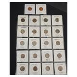 22 wheat pennies 1919 to 1958