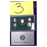 1996 United States Mint Proof Set