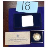 1987 Silver Dollar US Constitution
