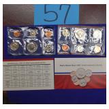 (2) 1987 Uncirculated coin sets