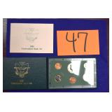 1989 uncirculated bank set.