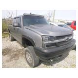 2006 CHEVROLET SILVERADO 4X4 NO RUN REBUIL TITLE