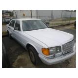 1989 MERCEDES BENZ 300 NO RUN