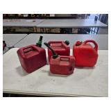 4 gas cans