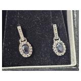 sapphire earrings