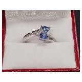 Tanzanite Dinner Ring