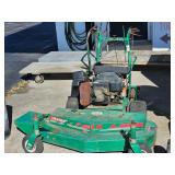 walk behind - not running, turns over, for parts