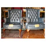 2 upholstered chairs