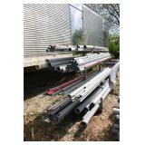 Rack of Metal Pipe