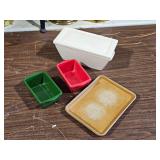 Pampered Chef & other serving dishes