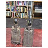 2 lamps - good for cabin decor