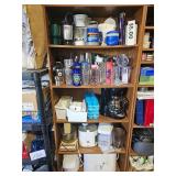kitchen - contents of shelf