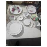 Rose Pattern Dishware