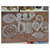 collectible glass serving dishes
