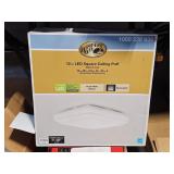12" square LED puff ;ight